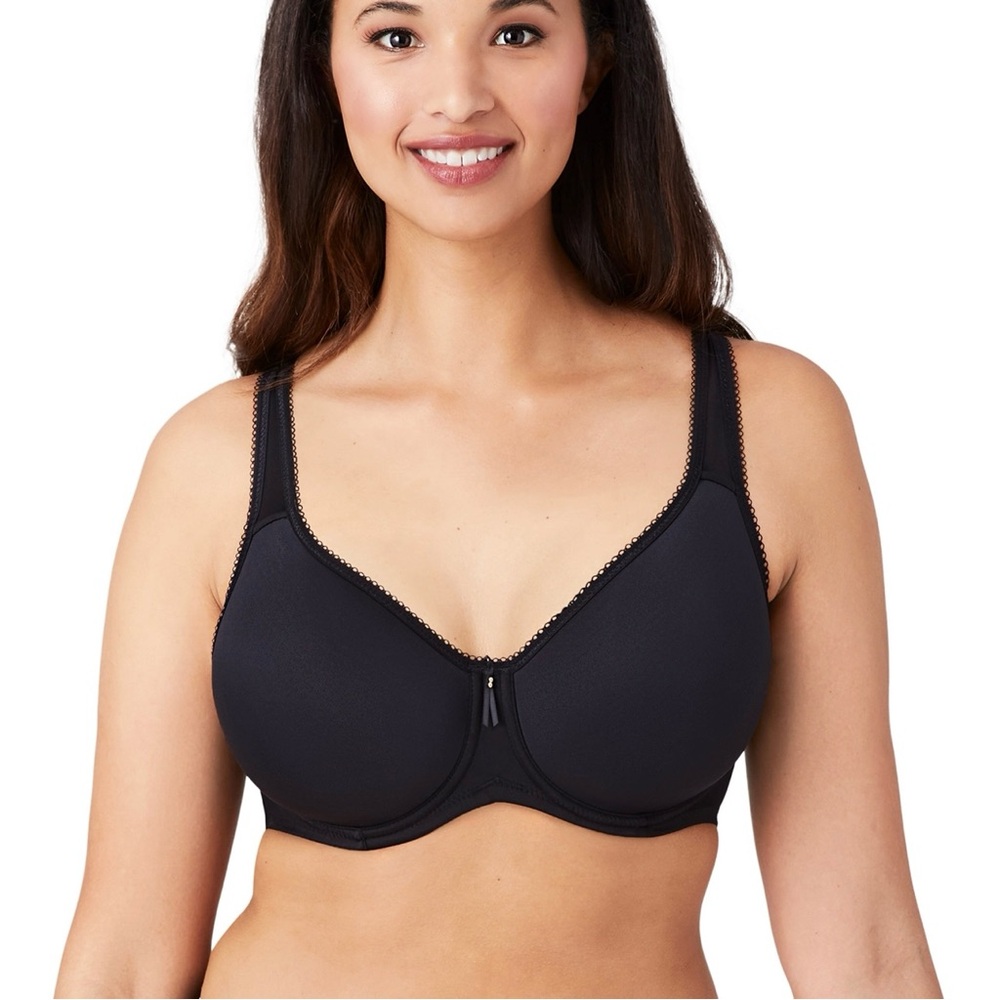 Wacoal Basic Beauty Spacer Underwire T-Shirt Bra Black‎ Size 38G